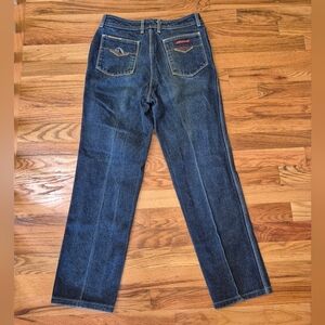 Vintage Jordache Made In USA 70s/80s High-waisted Straight Leg Cotton Jeans(2)